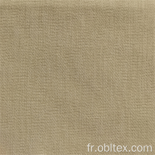 Linon d&#39;imitation en polyester OBL22-C-065 pour robe